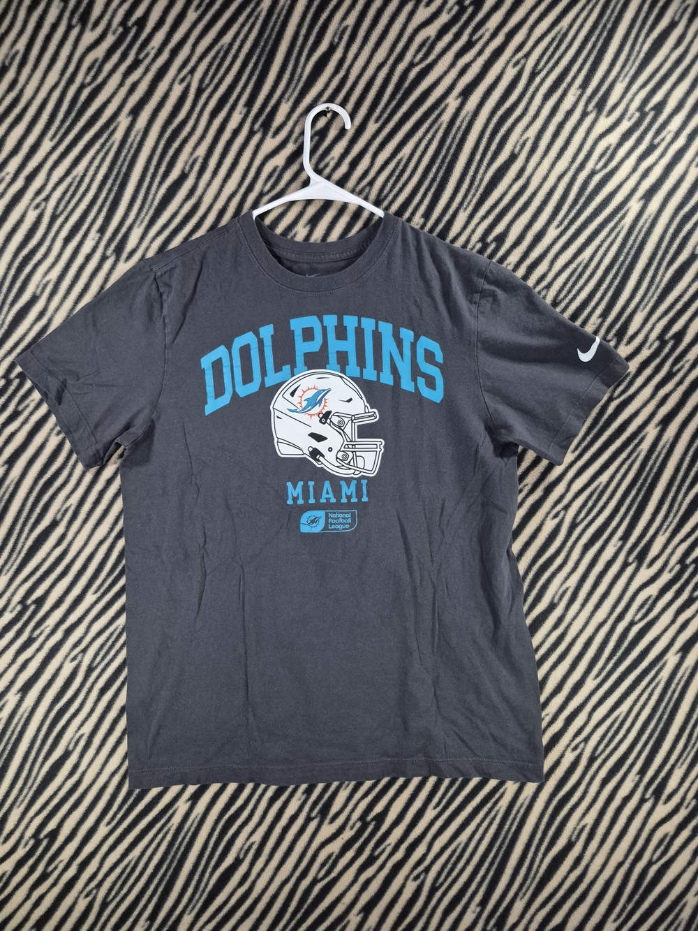 Nike Miami Dolphins Helmet Essential Graphic T-Shirt